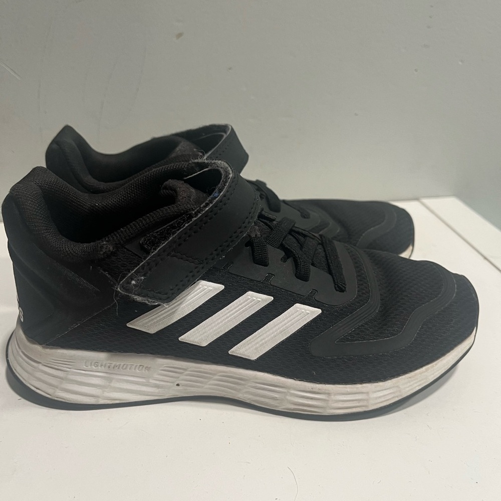 Kids Adidas Duramo Sneakers, size 13K.